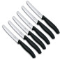 Set 6 coltelli da tavola Victorinox nero