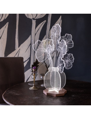 Lampada da tavolo a LED Vesta Margot