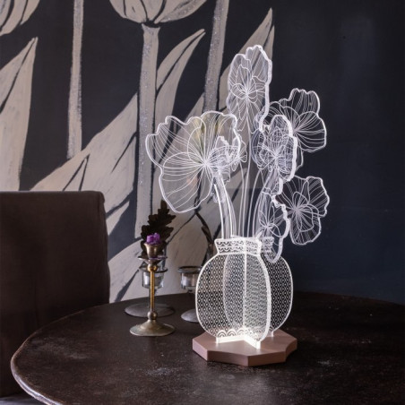Lampada da tavolo a LED Vesta Margot