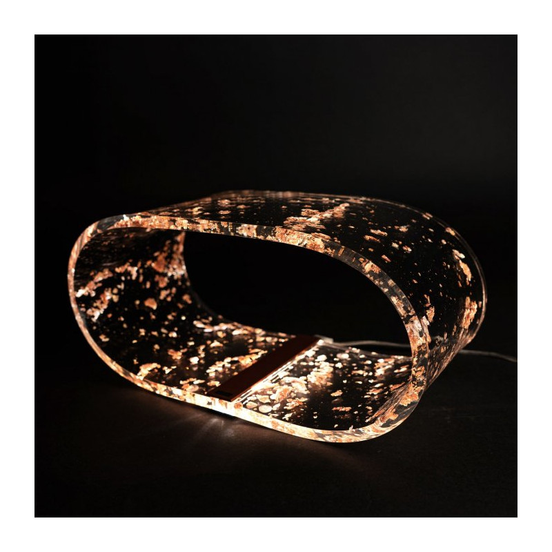 Lampada da tavolo a LED Vesta Future grande rame Lampada da tavolo a LED Vesta Future grande rame