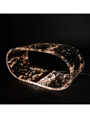 Lampada da tavolo a LED Vesta Future grande rame