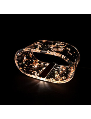 Lampada da tavolo a LED Vesta Future piccola rame