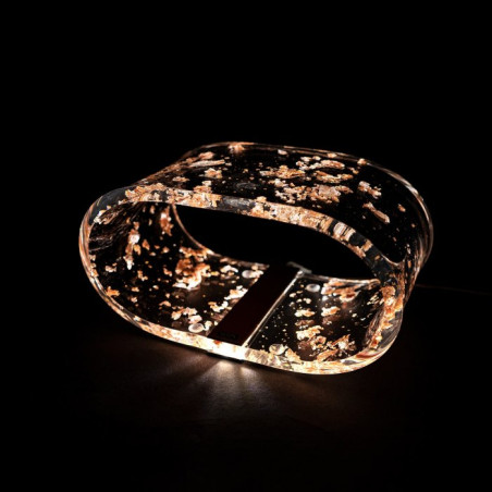 Lampada da tavolo a LED Vesta Future piccola rame