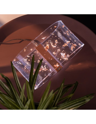 Lampada da tavolo a LED Vesta Future piccola rame