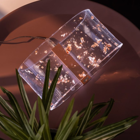 Lampada da tavolo a LED Vesta Future piccola rame