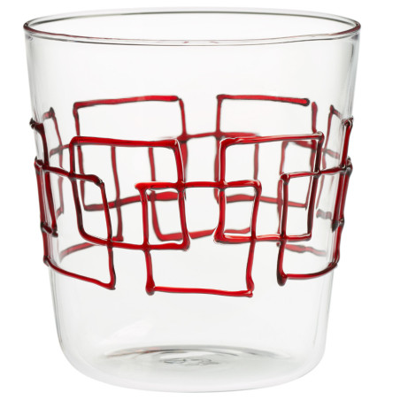 Set 6 bicchieri acqua assortiti Lollipop colorati Galbiati Milano