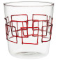 Set 6 bicchieri acqua assortiti Lollipop colorati Galbiati Milano Set 6 bicchieri acqua assortiti Lollipop colorati Galbiati Milano