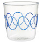 Set 6 bicchieri acqua assortiti Lollipop colorati Galbiati Milano Set 6 bicchieri acqua assortiti Lollipop colorati Galbiati Milano