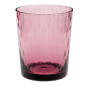 Set 6 bicchieri acqua Tribeca viola Galbiati Milano