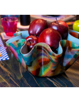 Centrotavola Portavaso Portabottiglie Vesta Soft Decor rainbow