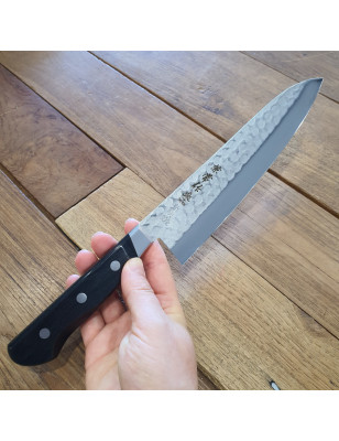 coltello cuoco acciaio aogami tre strati