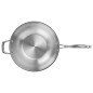 Wok 2 manici Scanpan STS acciaio inox induzione 32 cm Wok 2 manici Scanpan STS acciaio inox induzione 32 cm