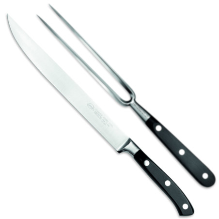 Set coltello e forchettone per arrosto Sanelli