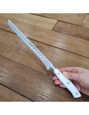 Coltello affettare alveolato Arcos Riviera Blanc 25 cm