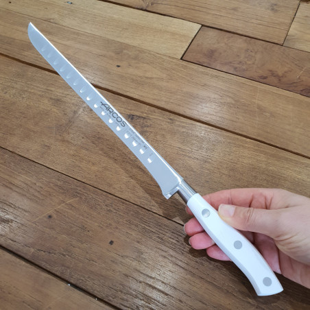 Coltello affettare alveolato Arcos Riviera Blanc 25 cm
