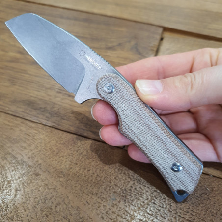 Coltello caccia lama fissa Mercury Kali G10 naturale