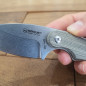 Coltello caccia Mercury Kali Drop Point Canvas Micarta naturale Coltello caccia Mercury Kali Drop Point Canvas Micarta naturale