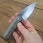 Coltello caccia Mercury Kali Drop Point Canvas Micarta naturale Coltello caccia Mercury Kali Drop Point Canvas Micarta naturale