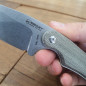 Coltello caccia lama fissa Mercury Kali Canvas Micarta verde Coltello caccia lama fissa Mercury Kali Canvas Micarta verde