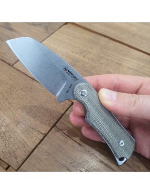 Coltello caccia lama fissa Mercury Kali Canvas Micarta verde