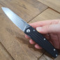 Coltello chiudibile Mercury Logan alluminio nero