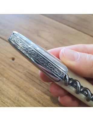 Cavatappi damasco Forge de Laguiole manico Osso