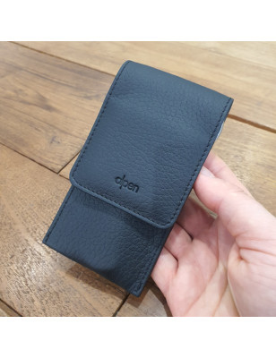 Set barba e baffi Alpen 2 pezzi con astuccio pelle nera