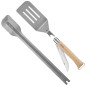Set barbeque Opinel paletta pinza e coltello Set barbeque Opinel paletta pinza e coltello