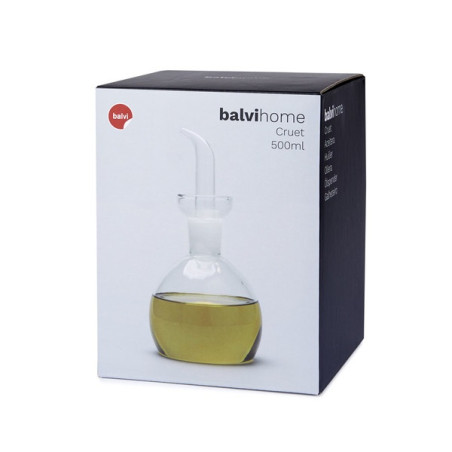 Oliera in vetro tonda Balvi Basics 500 ml