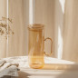 Caraffa acqua in vetro con coperchio Nuts Innovations oro 1,2 litri Caraffa acqua in vetro con coperchio Nuts Innovations oro 1,2 litri