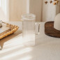 Caraffa acqua in vetro con coperchio Nuts Innovations 1,2 litri Caraffa acqua in vetro con coperchio Nuts Innovations 1,2 litri
