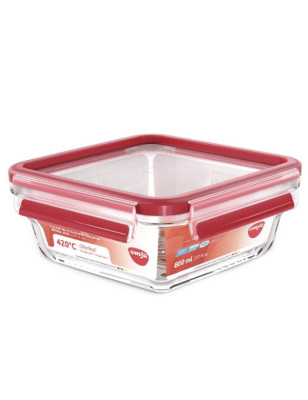 Contenitore salvafreschezza Emsa Clip e Close in vetro 800 ml