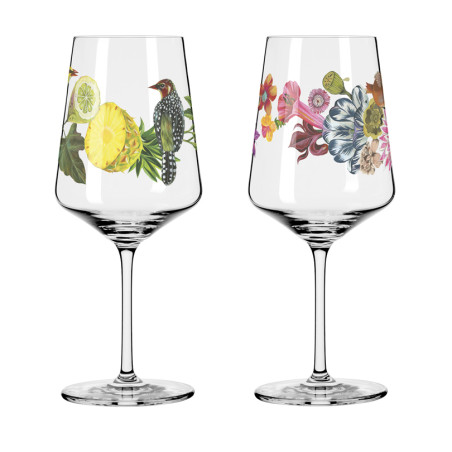 Set 2 calici aperitivo Hugo Ritzenhoff rugiada estiva 54 cl