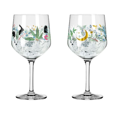 Set 2 calici Gin Tonic Ritzenhoff Botanic Glamour Gwaw 72 cl
