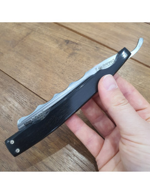 Rasoio mano libera Dovo Flowing manico legno Granadillo 6/8