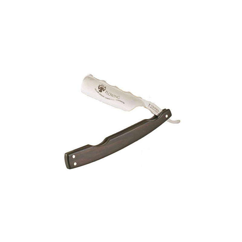 Rasoio mano libera Dovo Flowing legno Granadillo 6/8 Rasoio mano libera Dovo Flowing legno Granadillo 6/8