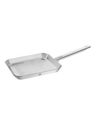 Bistecchiera quadrata Zwilling in acciaio inox 24 x 24 cm. Adatta per induzione