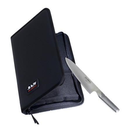 Borsa coltelli con zip Global G-666/09 scomparti 7