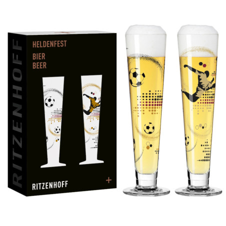 Set 2 bicchieri da birra Ritzenhoff Hero Festival F24