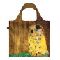 Borsa spesa riciclata Loqi Bag Il bacio di Gustav Klimt Borsa spesa riciclata Loqi Bag Il bacio di Gustav Klimt