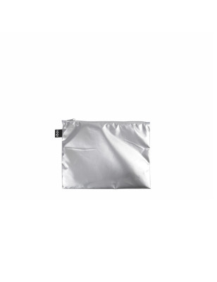 Borsette con zip Loqi metallico set 3 pezzi
