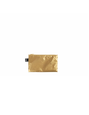 Borsette con zip Loqi metallico set 3 pezzi