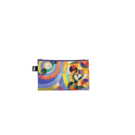 Borsette con zip Loqi Piet Mondrian set 3 pezzi
