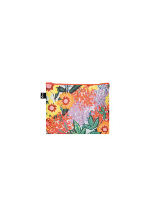 Borsette con zip Loqi Thai Floral e Wild Forest set 3 pezzi