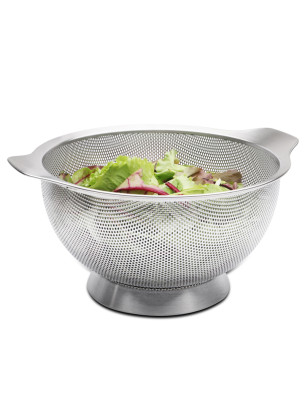 Scolapasta e verdure professionale in acciaio inox 22 cm