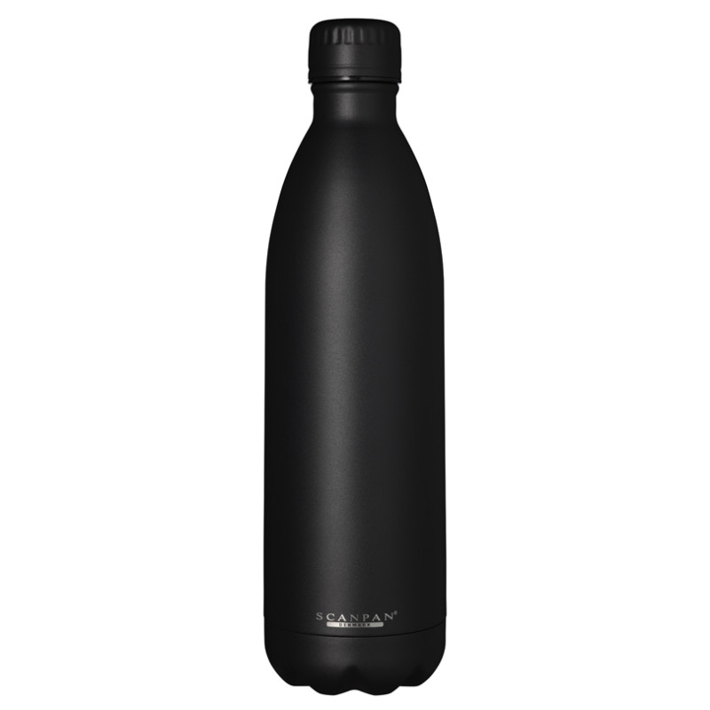 Bottiglia termica Scanpan To Go acciaio inox nero 1 litro Bottiglia termica Scanpan To Go acciaio inox nero 1 litro