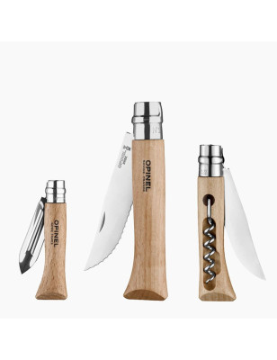 set 3 coltelli opinel