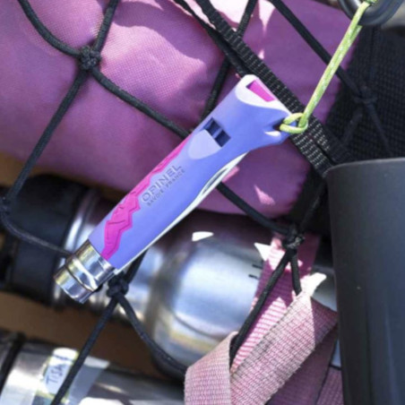 Coltello chiudibile Opinel Outdoor Junior N°7 inox viola