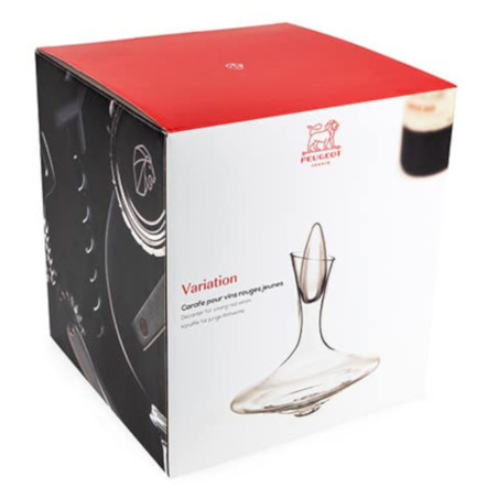 Decanter Peugeot Variation vini rossi giovani 750 ml