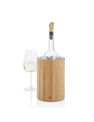 Raffredda vino e spumante AdHoc Vine acciaio inox e Acacia